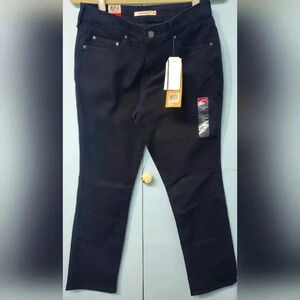 Levi's Women's 505 straight NWT size 6/28 SHORT  in black  straight leg classic